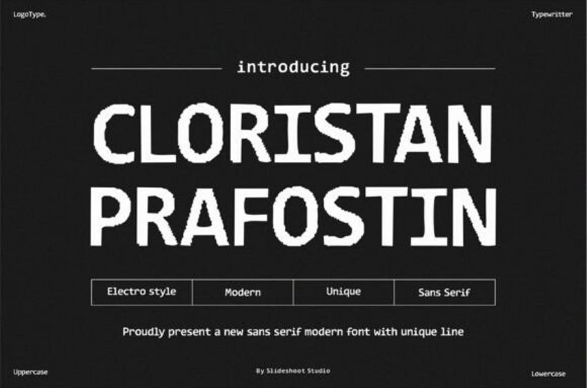 Cloristan Prafostin Font