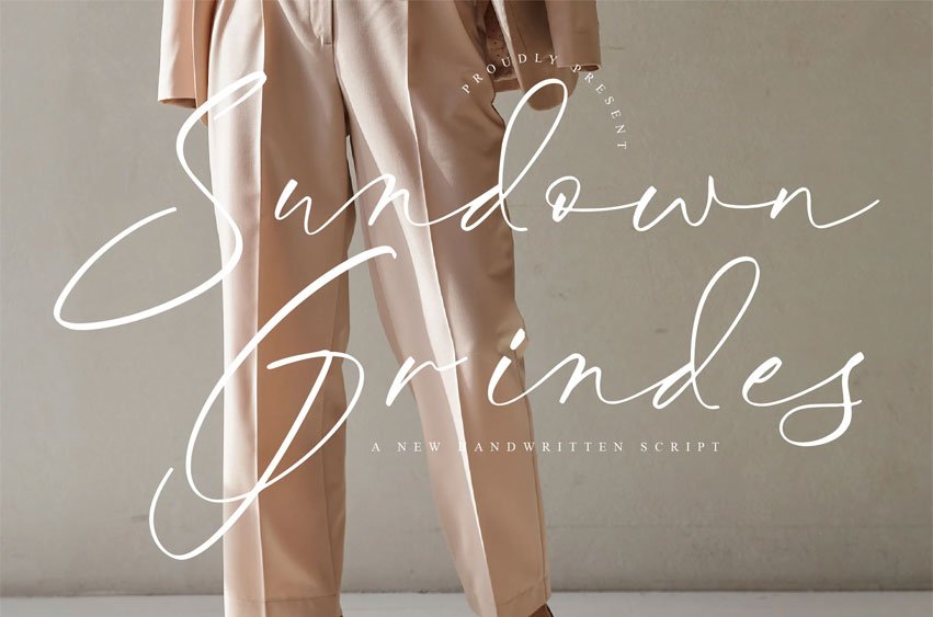 Sundown Grindes Font