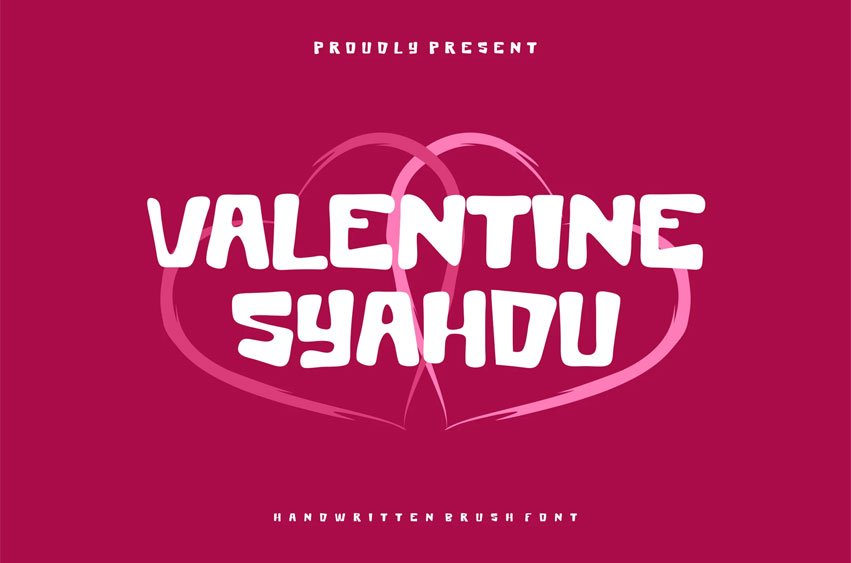 Valentine Syahdu Font