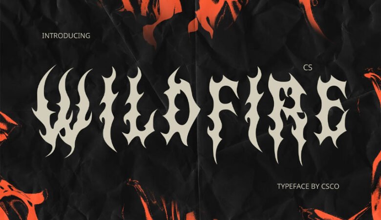 Wildfire Metal Font