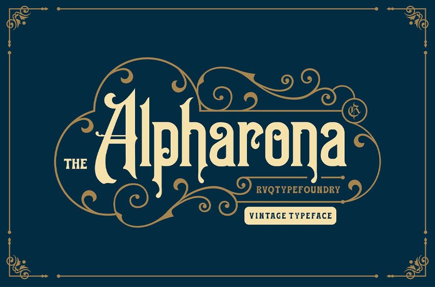 Alpharona Font