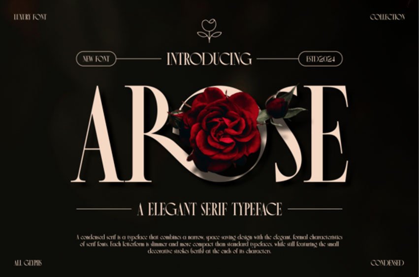 Arose Font