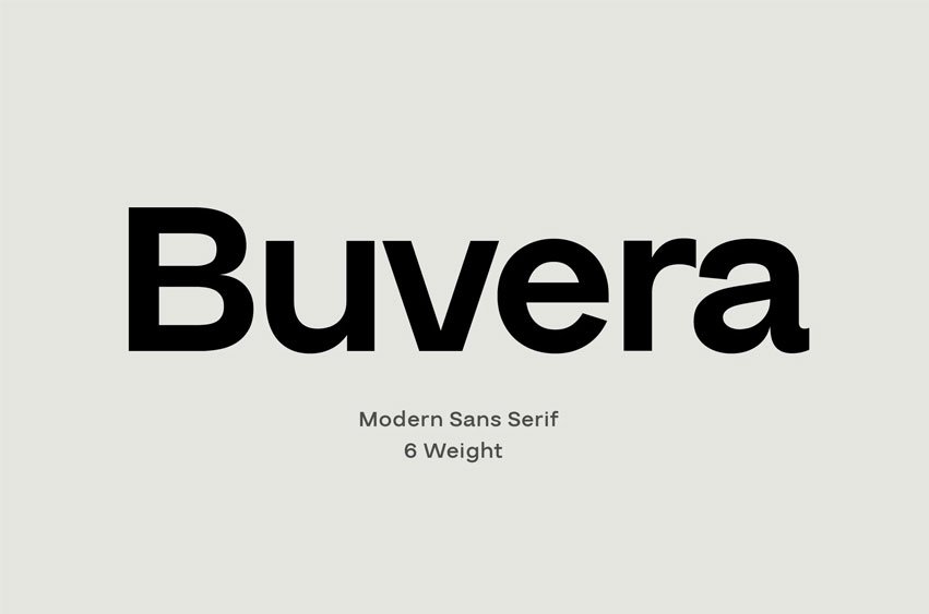 Buvera Font