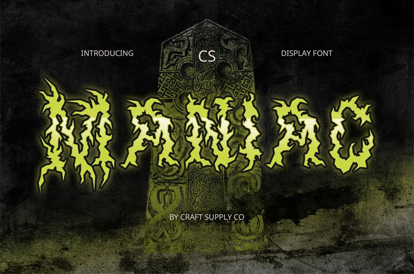 CS Maniac Font