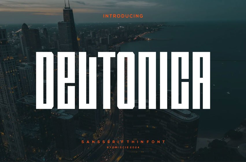Deltonica Font