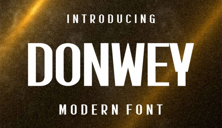 Donwey Font