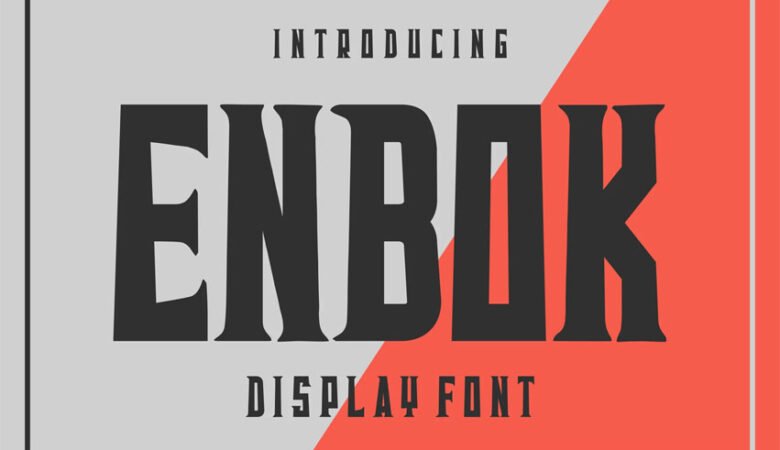 Enbok Font