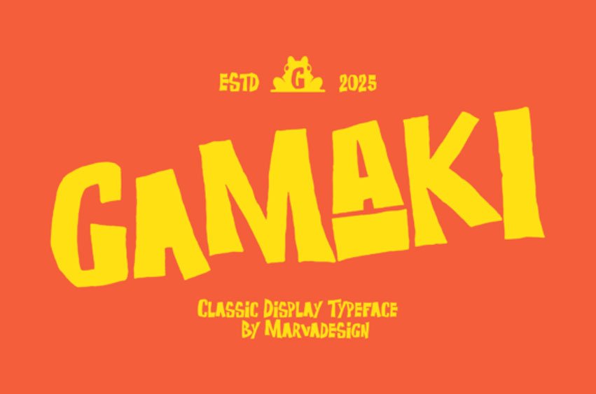 Gamaki Font