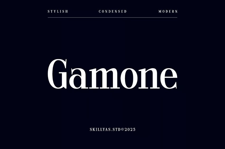 Gamone Font