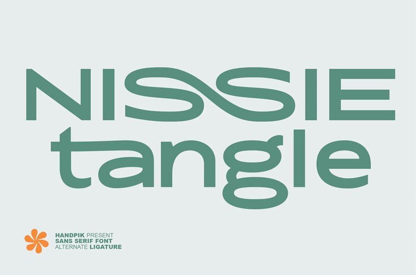 Nissie Tangle Font