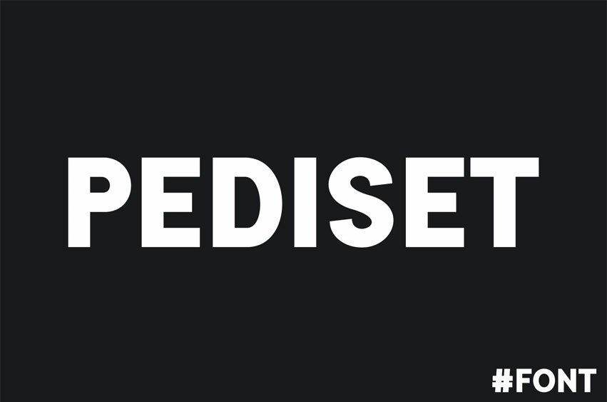 Pediset Font