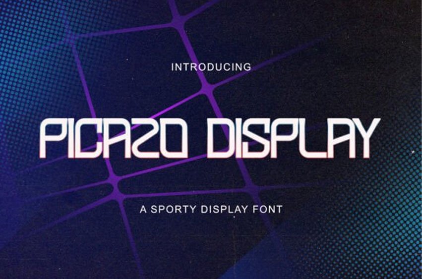 Picazo Display Font