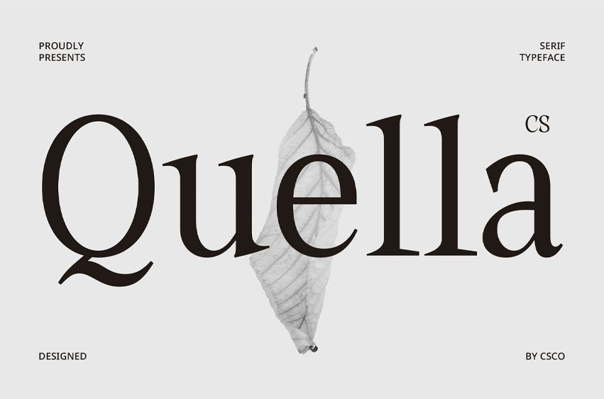 Quella Font