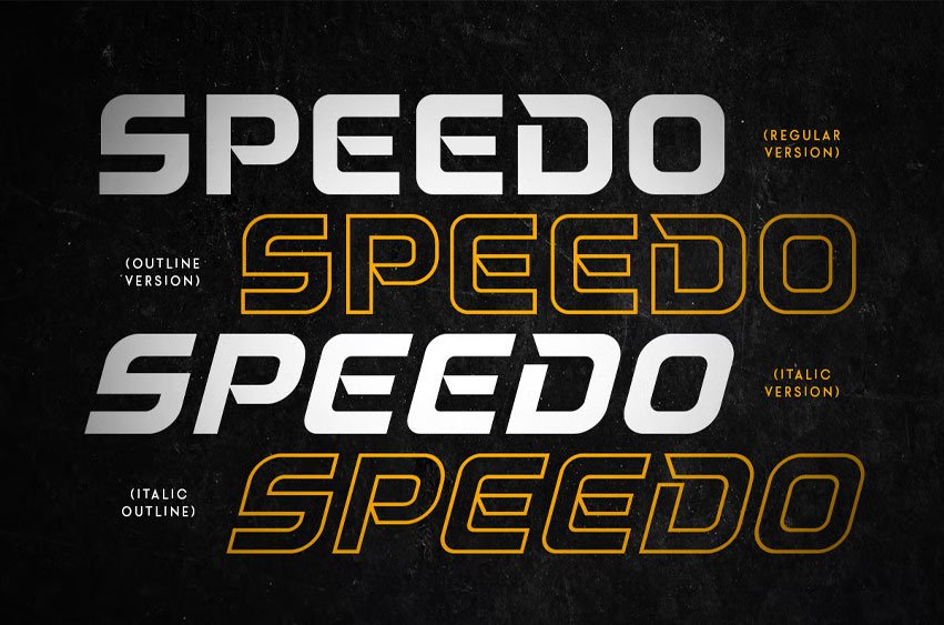 Speedo Font