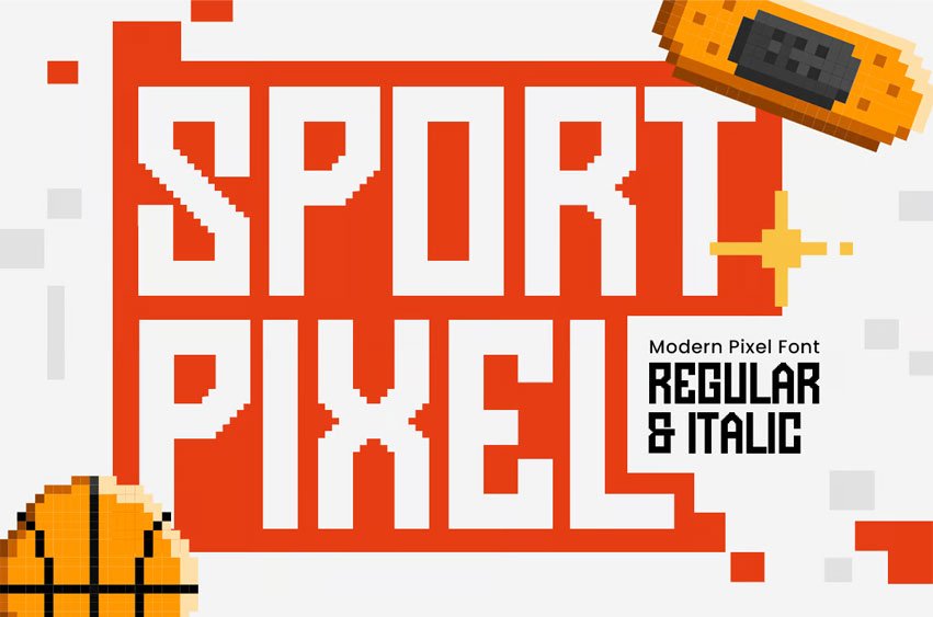 Sport Pixel Font