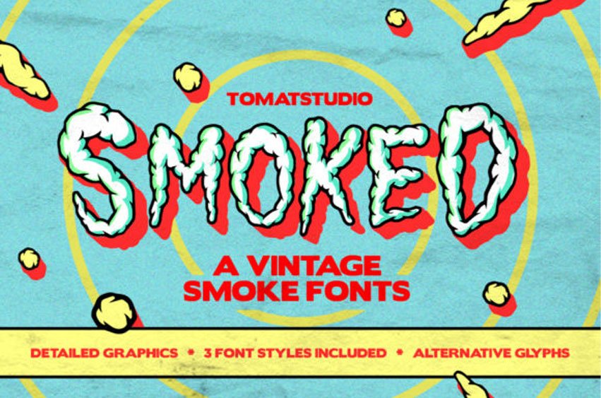 Vintage Smoked Font