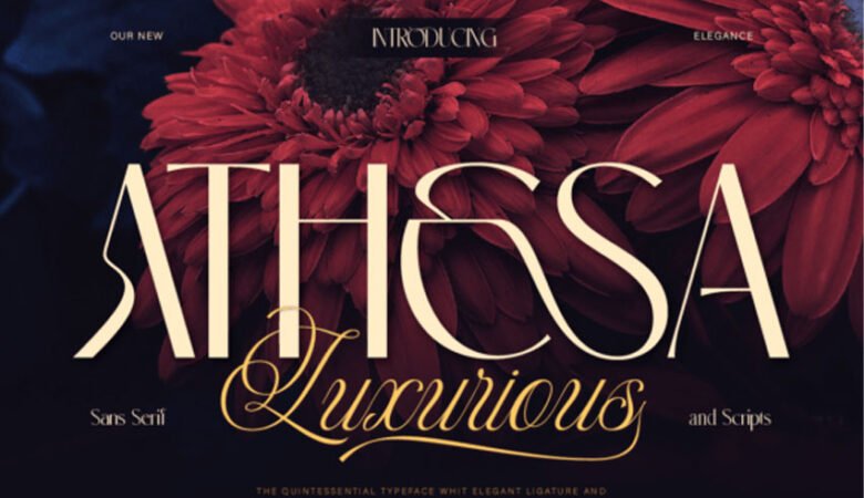 Athesa Luxurious Font