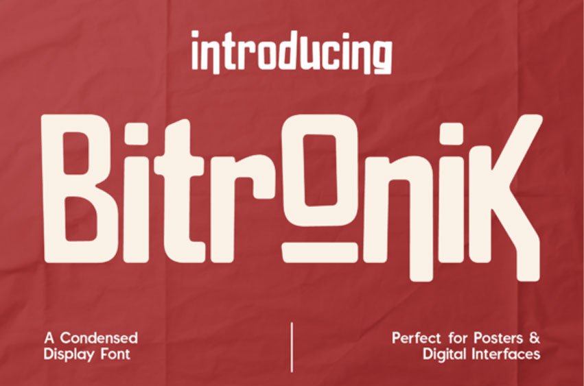 Bitronic Font