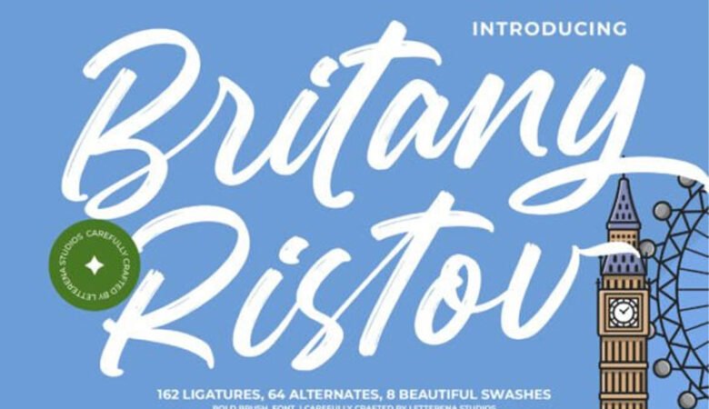 Britany Ristov Font