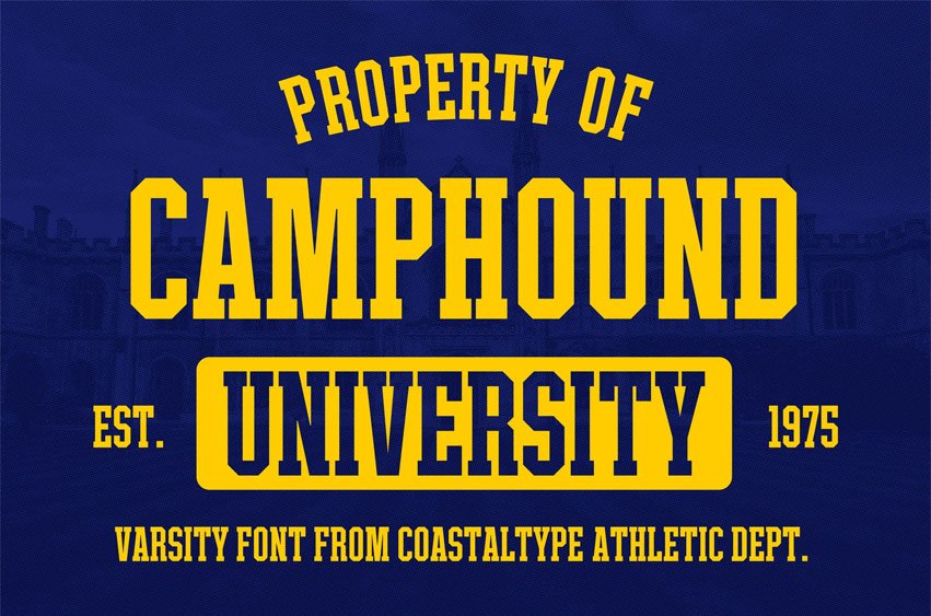 Camphound Font