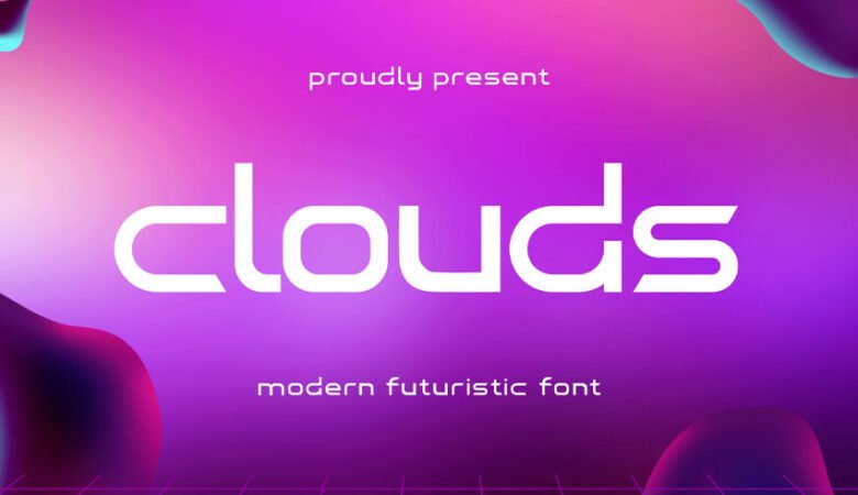 Clouds Font