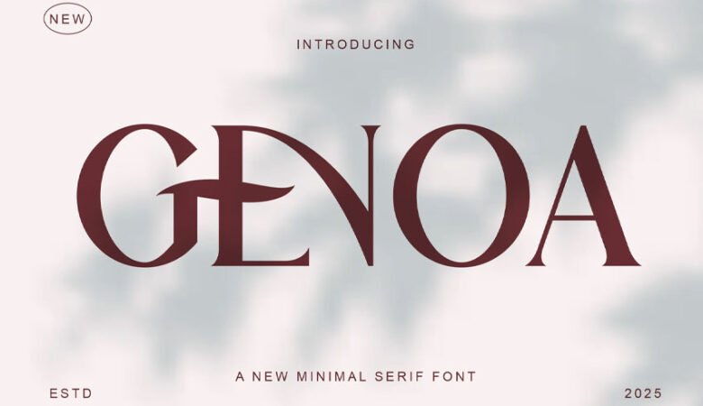 Genoa Font
