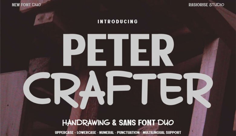 Peter Crafter Font