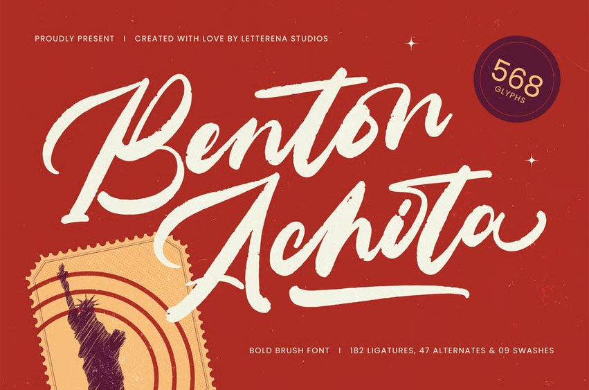 Benton Achita Font