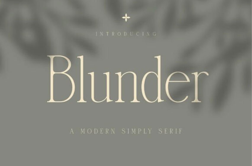 Blunder Font