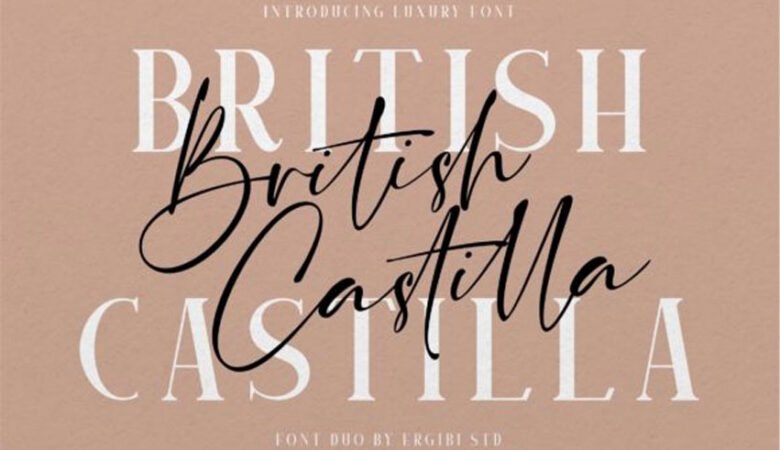 British Castilla Font