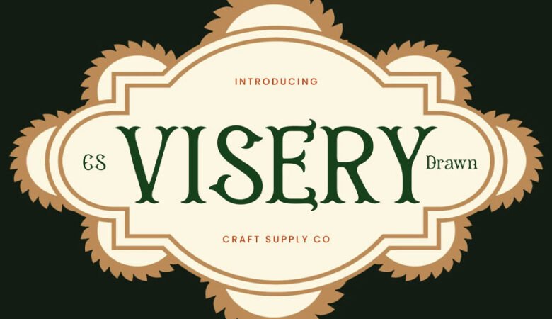 CS Visery Drawn Font