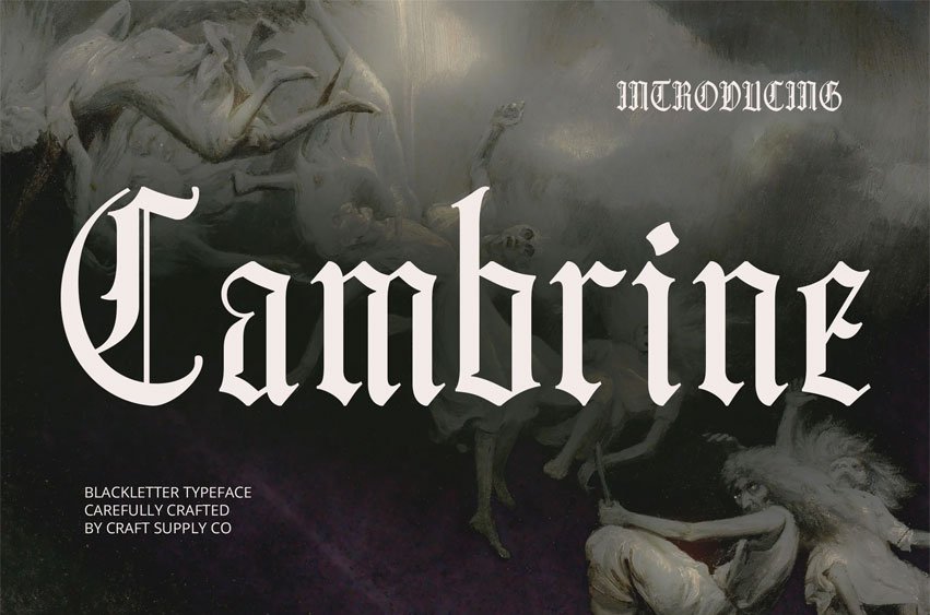 Cambrine Font