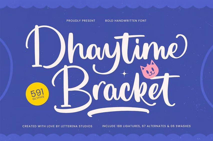 Dhaytime Bracket Font