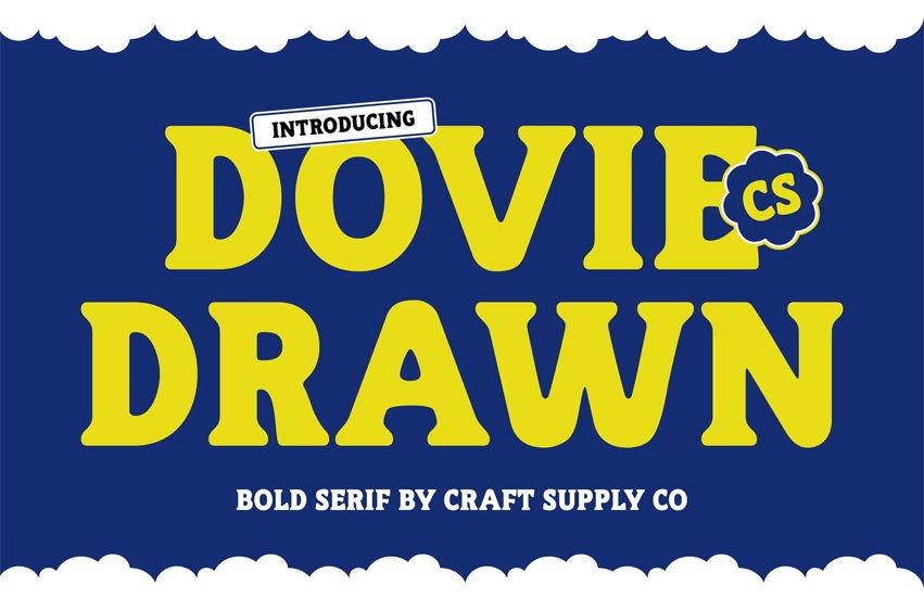 Dovie Drawn Font