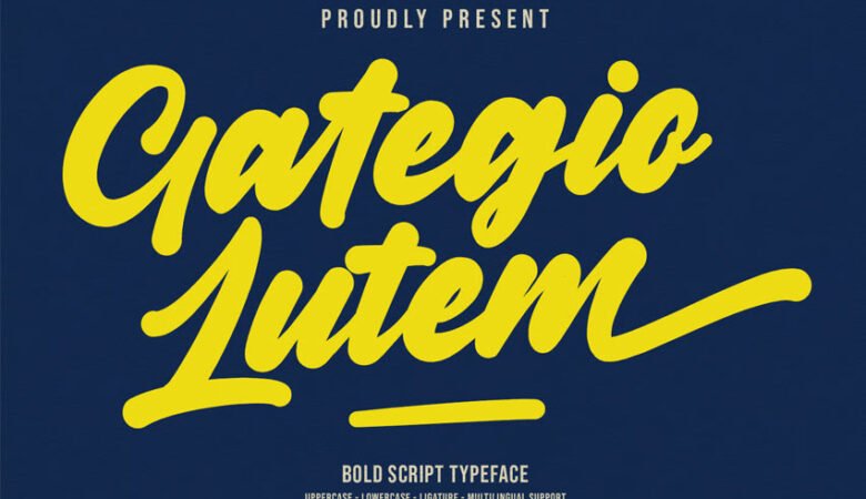 Gategio Lutem Font