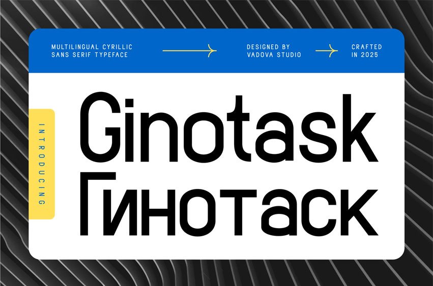 Ginotask Font