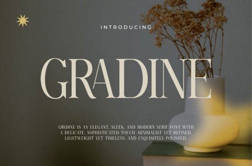 Gradine Font