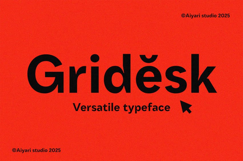 Gridesk Font