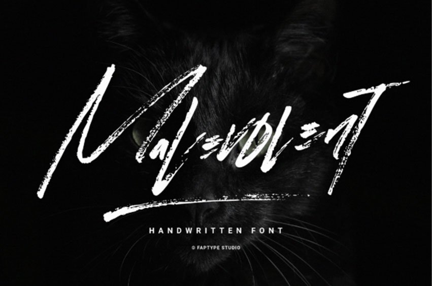 Malevolent Font