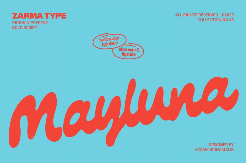 Mayluna Font