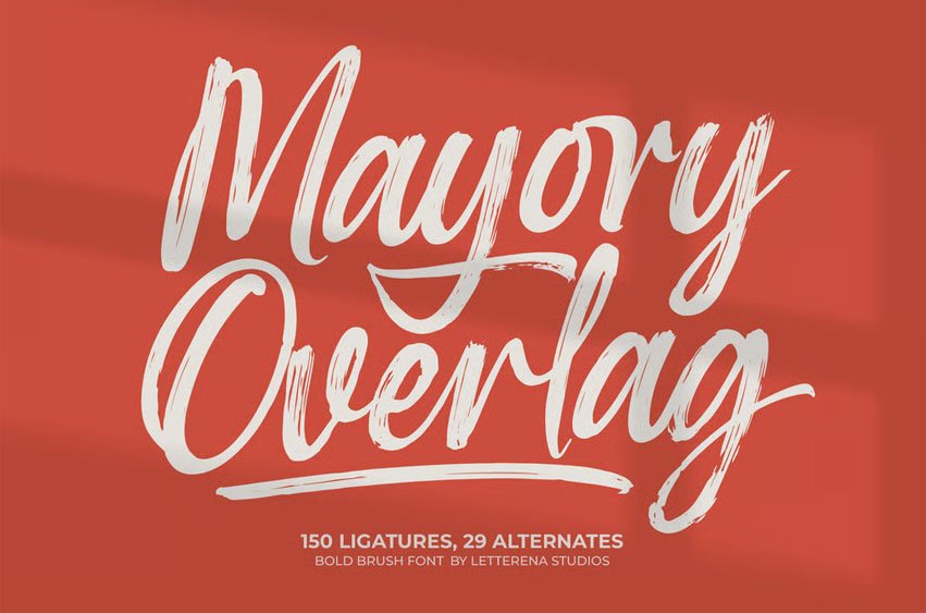 Mayory Overlag Font