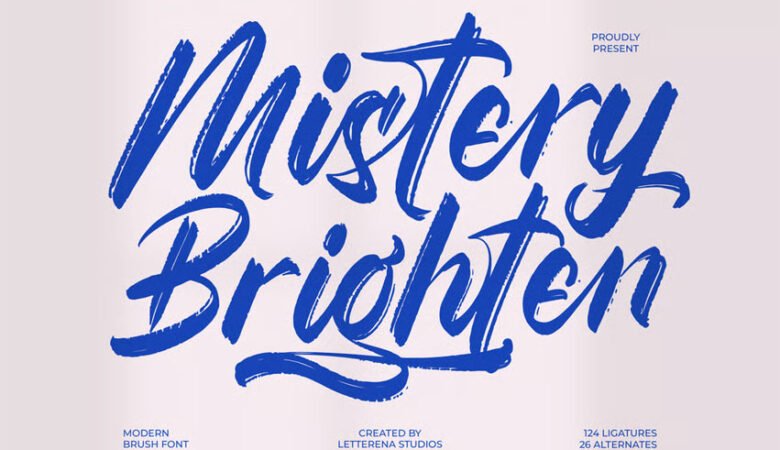 Mistery Brighten Font