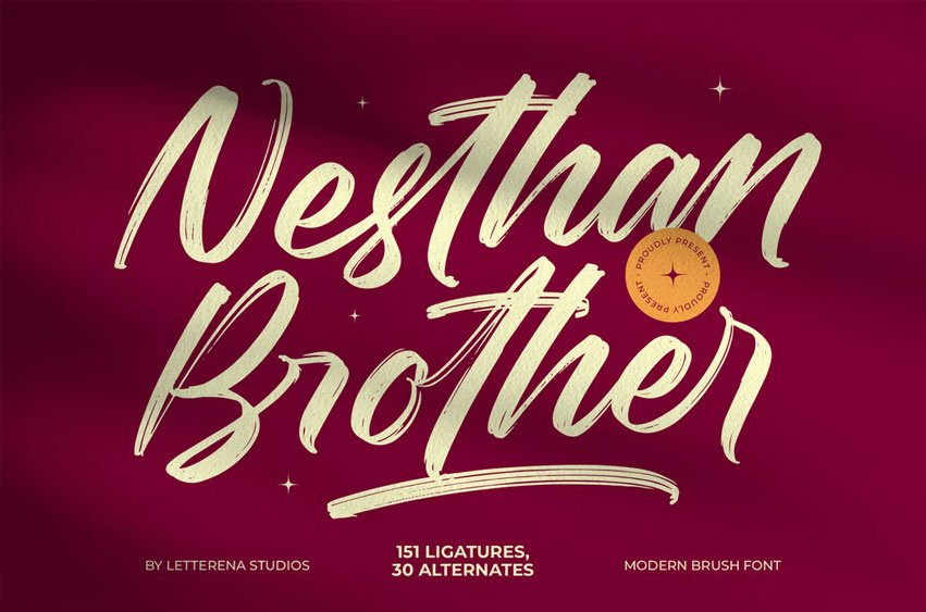 Nesthan Brother Font