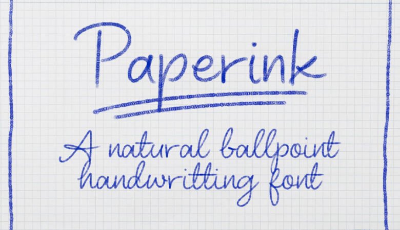 Paperink Font