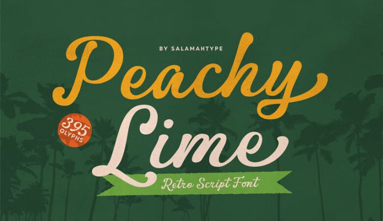 Peachy Lime Font
