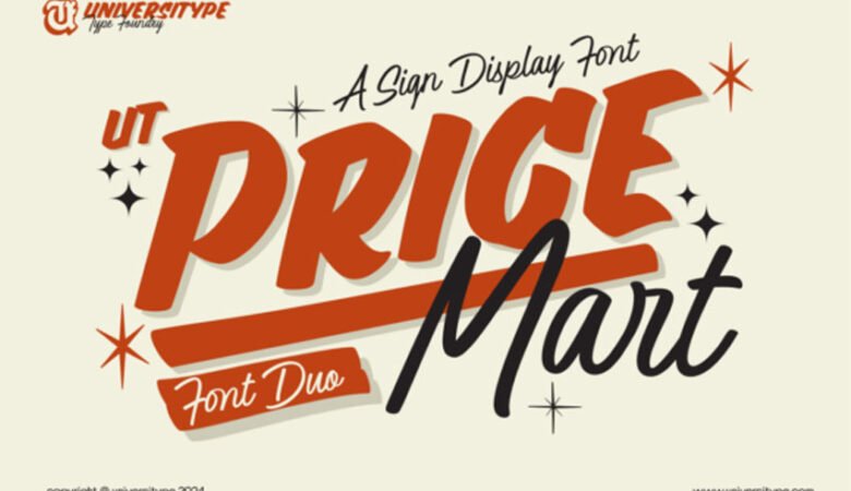 Price Mart Duo Font