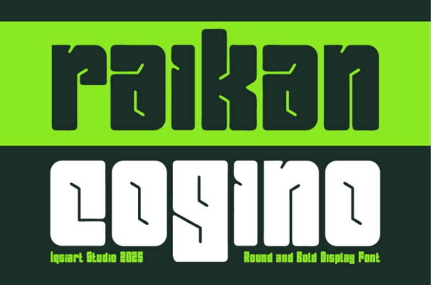 Raikan Cogino Font