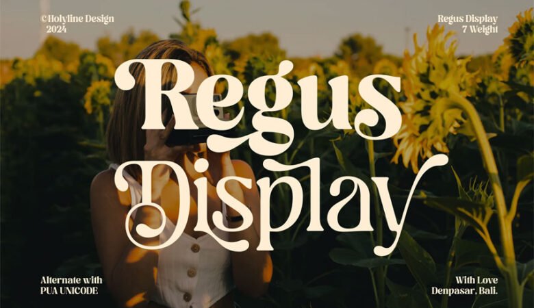 Regus Display Font
