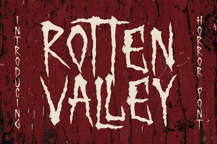 Rotten Valley Font