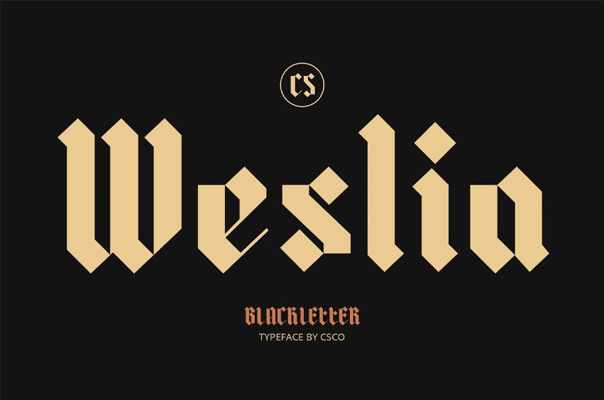 Weslia Font